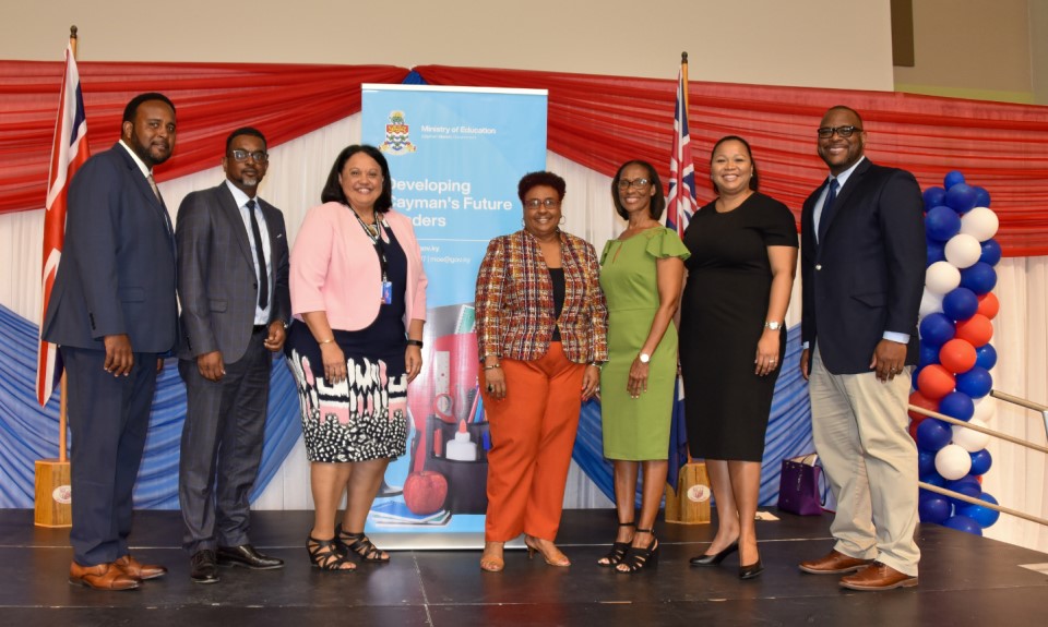 Department of Education Services officials and staff